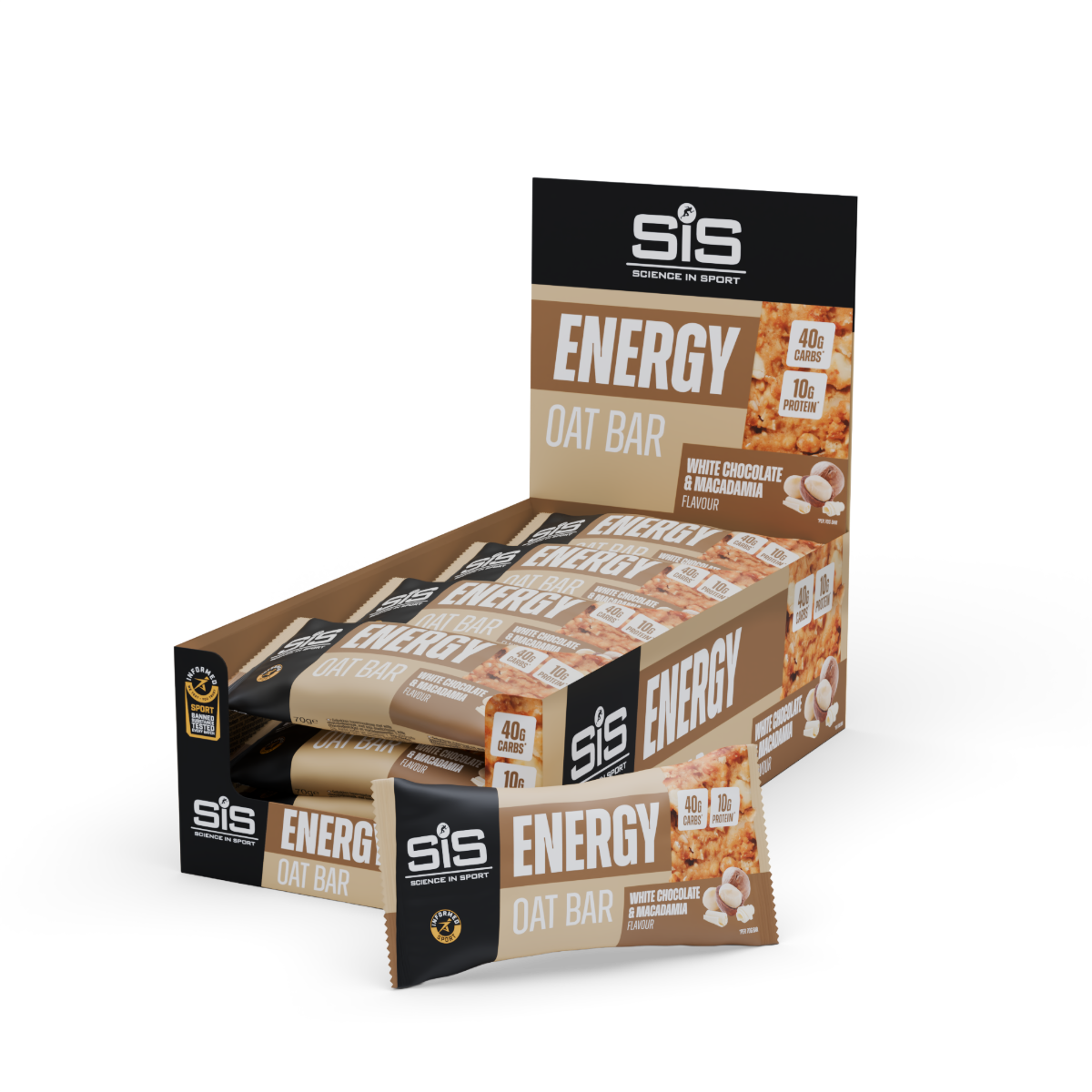 SIS OAT BAR ENERGY 70g